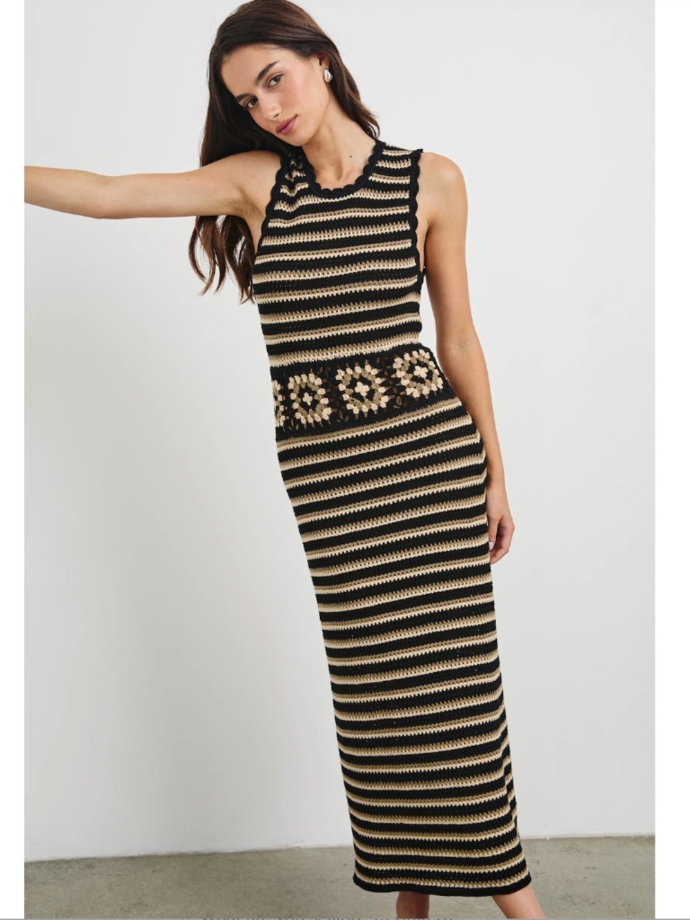 Rails Coco Dress Milos Crochet